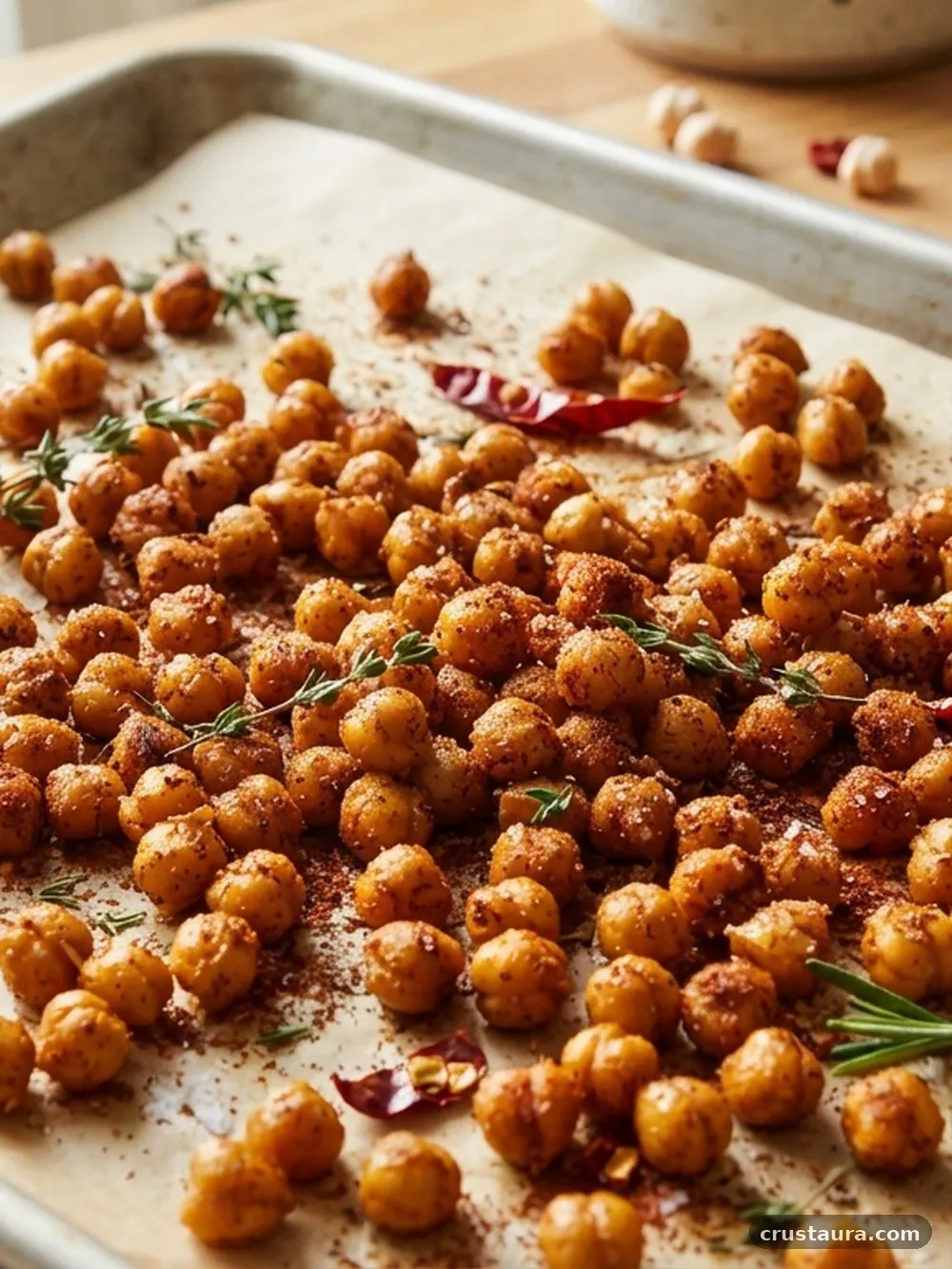 Choosing Your Spices - Crispy Spicy Roasted Chickpeas Recipe