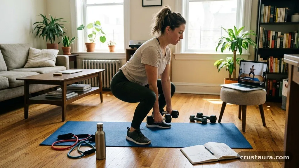 Progressive Overload for Continued Results - At-Home Fat Burning Workout Routine For Beginners