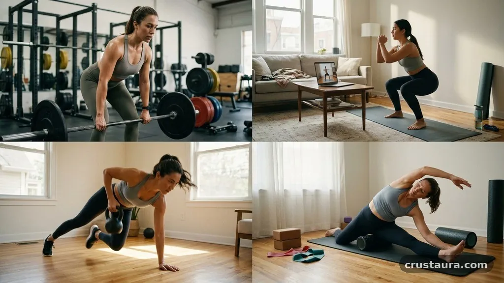 Simple Home Workout Plan For Busy Women