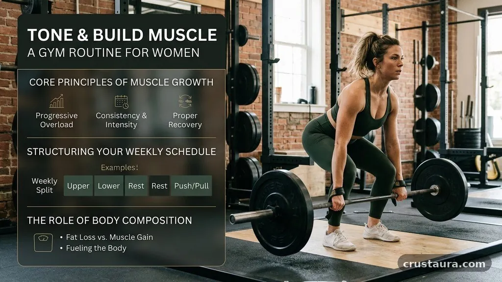The Role of Nutrition in Body Composition - Tone And Build Muscle Gym Routine For Women