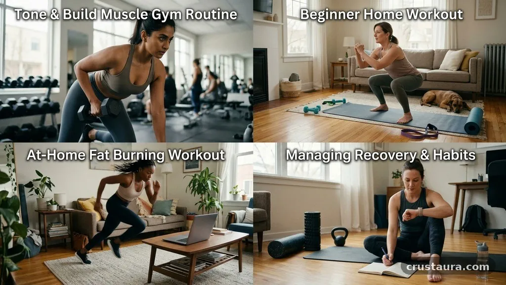 Tracking Your Fitness Progress - Simple Home Workout Plan For Busy Women